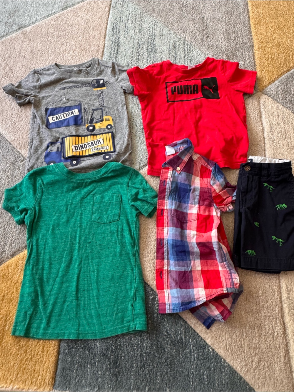 3T/4T bundle - dinosaurs - baby gap, carters, cat&jack, puma etc